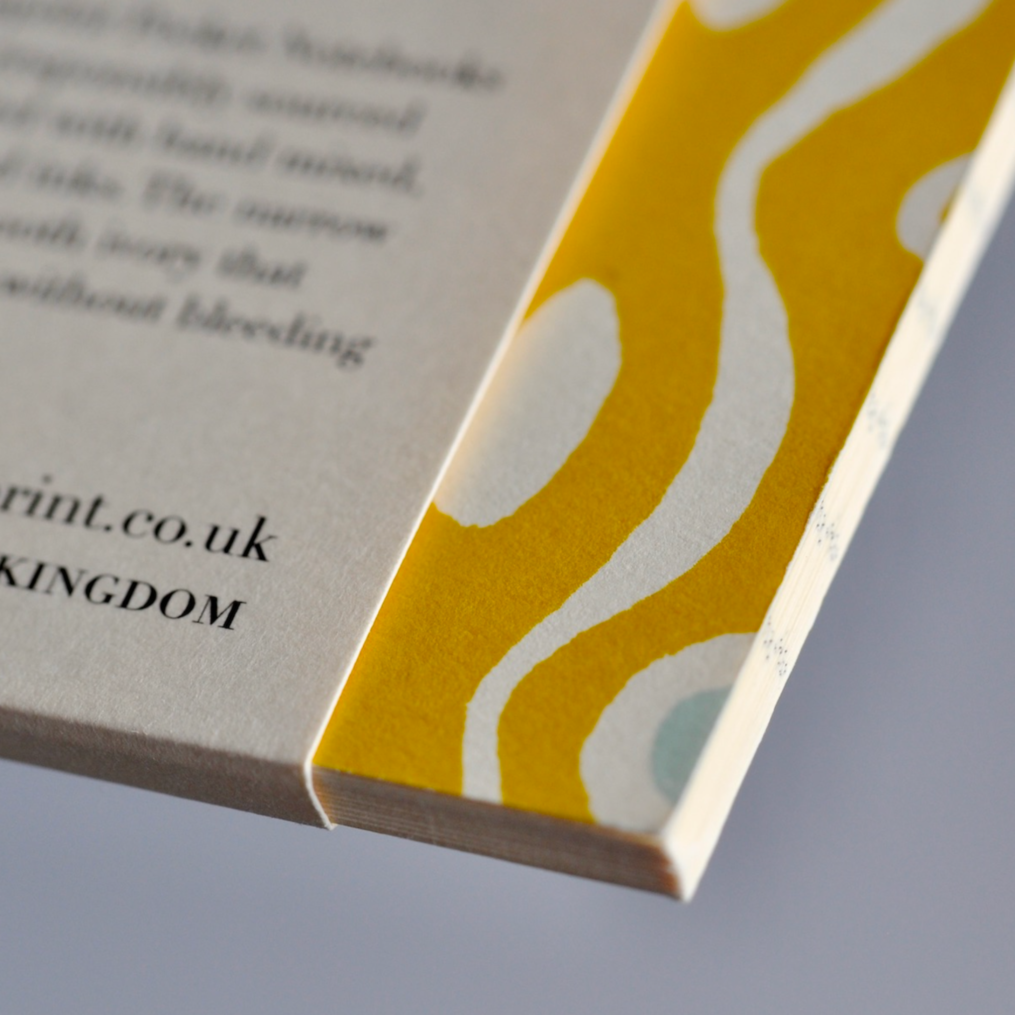 Pocket Notebook Persephone Mustard - Lined